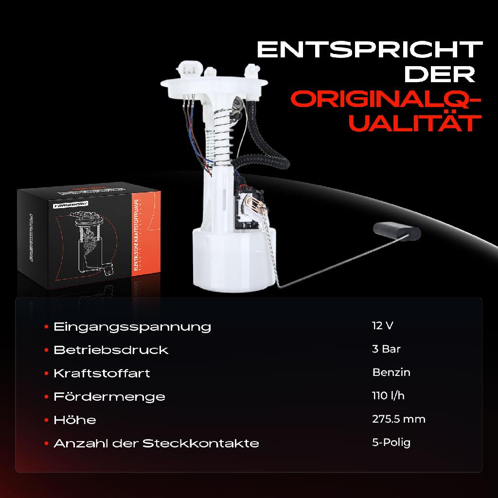 1x Kraftstoffpumpe für Renault Laguna I Grandtour Megane Cabriolet Coach Klasseic Scenic Scénic MPV