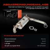 1x Partikelfilter für Ford C-Max DM2 Focus II Mazda 3 BK Volvo V50 S40 II