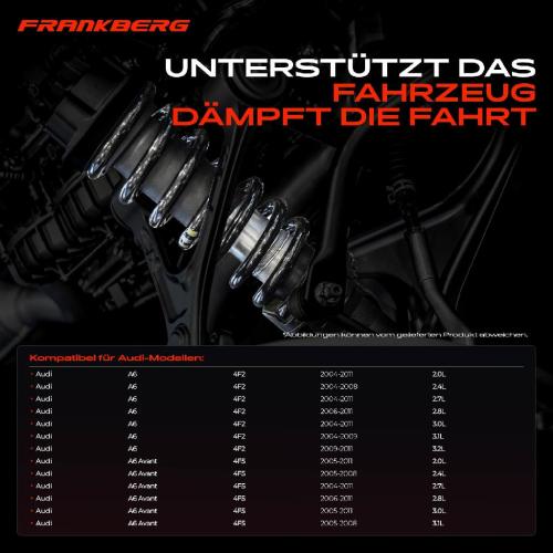 2x Fahrwerksfeder Hinterachse für Audi A6 4F2 4F5 2.0L 2.4L 2.7L 2.8L 3.0L 3.1L 3.2L 2004-2011 Bild 2x Fahrwerksfeder Hinterachse für Audi A6 4F2 4F5 2.0L 2.4L 2.7L 2.8L 3.0L 3.1L 3.2L 2004-2011