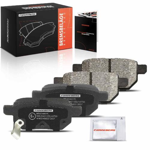 4x Bremsbeläge Hinterachse für Toyota Auris Corolla Stufenheck IQ Prius Urban Cruiser Verso S Yaris Bild 4x Bremsbeläge Hinterachse für Toyota Auris Corolla Stufenheck IQ Prius Urban Cruiser Verso S Yaris