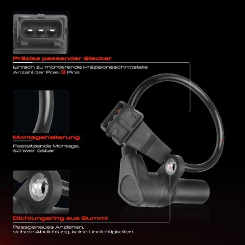 1x Kurbelwellensensor Impulsgeber für Chevrolet Aveo Kalos Matiz Spark Bild 1x Kurbelwellensensor Impulsgeber für Chevrolet Aveo Kalos Matiz Spark
