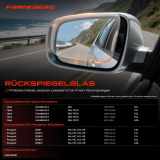 1x Spiegelglas Außenspiegel links für Peugeot 3008 SUV 5008 II Opel Grandland X