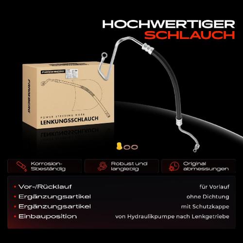 1x Servolenkung Schlauch für Volvo 940 944 940 Kombi 945 2.0L-2.3L 1990-1998 Bild 1x Servolenkung Schlauch für Volvo 940 944 940 Kombi 945 2.0L-2.3L 1990-1998