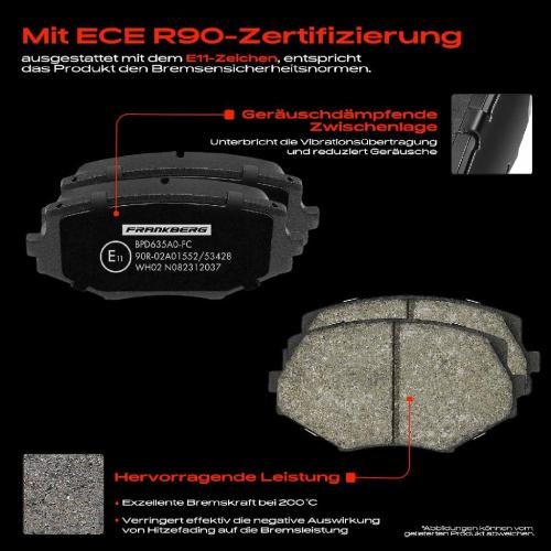 4x Bremsbeläge Vorderachse für Mazda MX-5 I II NA NB 1.6L 1.8L 1993-2005 1993-2005 Bild 4x Bremsbeläge Vorderachse für Mazda MX-5 I II NA NB 1.6L 1.8L 1993-2005 1993-2005