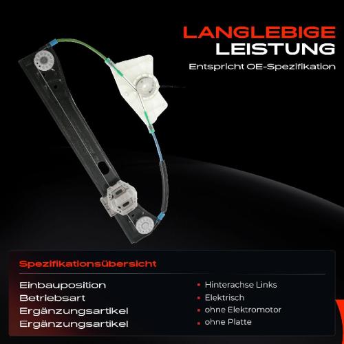 1x Fensterheber Hinten Links für Mercedes-Benz S-Klasse W221 Limousine Bild 1x Fensterheber Hinten Links für Mercedes-Benz S-Klasse W221 Limousine