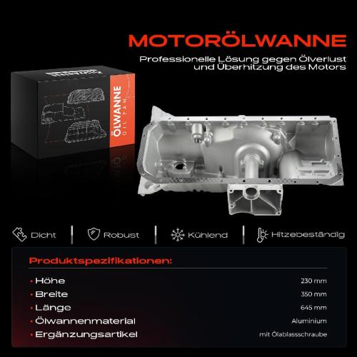 Frankberg 1x Ölwanne Motorölwanne für BMW 3er E46 325i 325xi 330i 330xi 325 Ci 2001-2006 X3 E83 2004-2006 Bild Frankberg 1x Ölwanne Motorölwanne für BMW 3er E46 325i 325xi 330i 330xi 325 Ci 2001-2006 X3 E83 2004-2006
