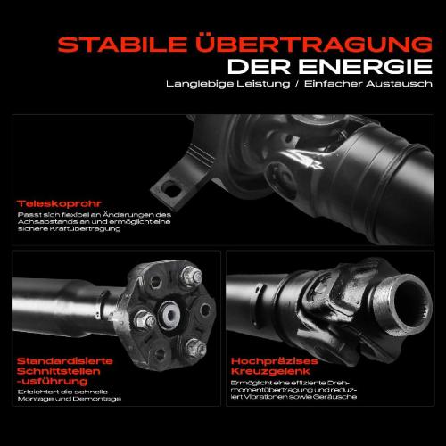 Frankberg 1x Kardanwelle Gelenkwelle Hinterachse für BMW X3 F25 X4 F26 2.0L 3.0L 2010-2018 Bild Frankberg 1x Kardanwelle Gelenkwelle Hinterachse für BMW X3 F25 X4 F26 2.0L 3.0L 2010-2018