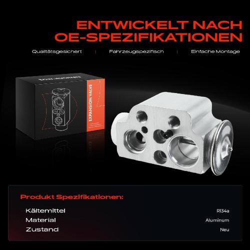 1x Expansionsventil Klimaanlage für VW Touareg 7L 2002-2006 Porsche Cayenne 9PA Bild 1x Expansionsventil Klimaanlage für VW Touareg 7L 2002-2006 Porsche Cayenne 9PA