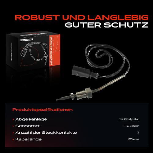 1x Abgastemperatursensor für VW Golf V 1K1 Audi A3 A4 TT Seat Skoda Bild 1x Abgastemperatursensor für VW Golf V 1K1 Audi A3 A4 TT Seat Skoda