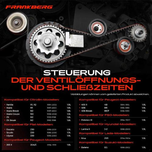 1x Zahnriemensatz Zahnriemen für Fiat Scudo Ducato Peugeot Expert Citroën Suzuki Bild 1x Zahnriemensatz Zahnriemen für Fiat Scudo Ducato Peugeot Expert Citroën Suzuki