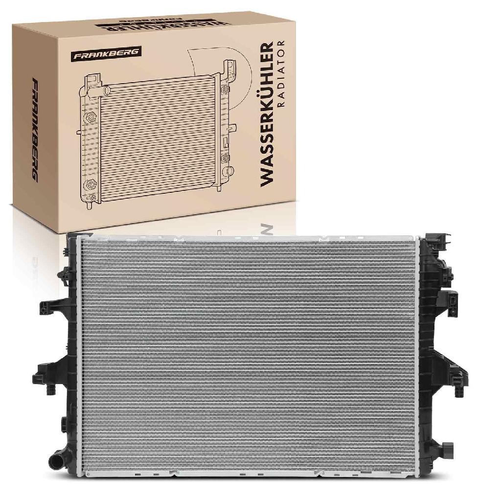 Frankberg 1x Kühler Wasserkühler Motorkühler für VW Transporter T5 Multivan California 7E 7J