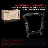 1x Achskörper Achsträger Motorträger Vorderachse für Dacia Duster HS Duster Kasten