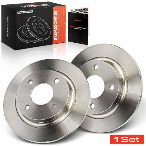 Frankberg 2x Bremsscheiben Hinterachse für Ford Fiesta VII Van 1.0L 1.1L 1.5L Bj ab 2017 Bild Frankberg 2x Bremsscheiben Hinterachse für Ford Fiesta VII Van 1.0L 1.1L 1.5L Bj ab 2017