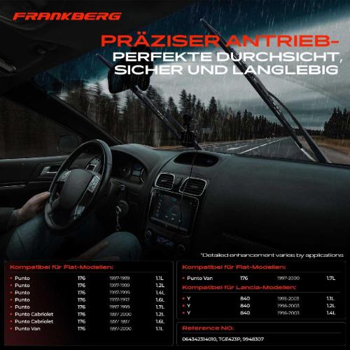 1x Wischermotor Scheibenwischermotor Vorne für Fiat Punto 176 Lancia Y 840A 1997-2003 Bild 1x Wischermotor Scheibenwischermotor Vorne für Fiat Punto 176 Lancia Y 840A 1997-2003