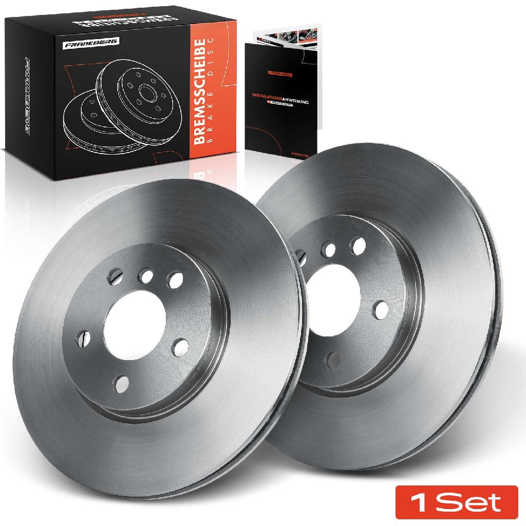 Frankberg 2x Bremsscheiben Vorderachse für BMW 1er F40 F45 F44 F46 F48 F39 MINI F54 F60 Bj ab 2014
