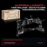 1x Achskörper Achsträger Motorträger Hinterachse für Mitsubishi Outlander I CUW 4WD 2003-2006