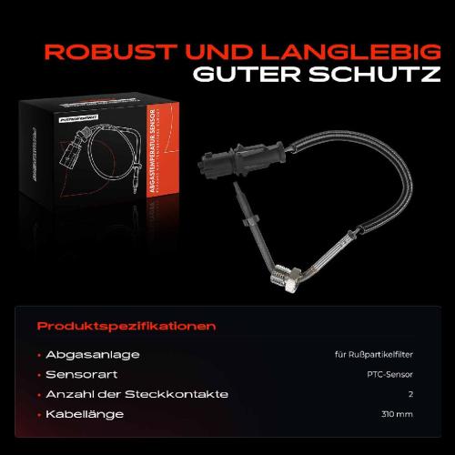 1x Abgastemperatursensor für Opel Agila (B) Suzuki Splash Swift 1.3L Bild 1x Abgastemperatursensor für Opel Agila (B) Suzuki Splash Swift 1.3L
