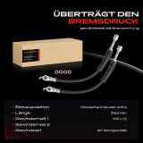 2x Bremsschlauch Bremsschläuche Hinten für Mazda 3 BM BN 6 GJ GL