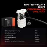 1x Kraftstoffpumpe für Renault Captur I H5 J5 Clio IV BH 1.2L Bj ab 2013