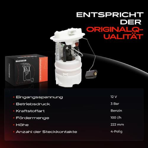 1x Kraftstoffpumpe für Renault Captur I H5 J5 Clio IV BH 1.2L Bj ab 2013 Bild 1x Kraftstoffpumpe für Renault Captur I H5 J5 Clio IV BH 1.2L Bj ab 2013