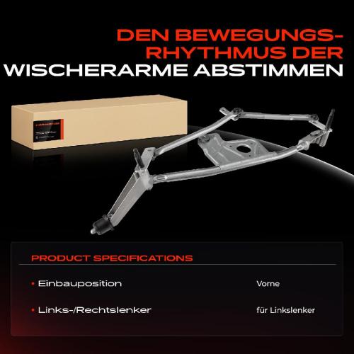 1x Wischergestänge Vorne für Volvo XC90 I 275 2012-2014 Bild 1x Wischergestänge Vorne für Volvo XC90 I 275 2012-2014