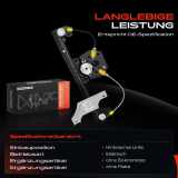 1x Fensterheber Hinten Links für Peugeot 508 8D 8E 2010-2018