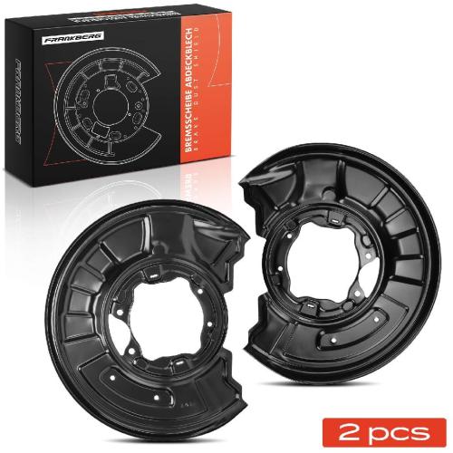 Frankberg 2x Ankerblech Bremsscheibe Hinterachse Beidseitig für Mercedes-Benz C-Klasse Coupe T-Model W204 S204 Bild Frankberg 2x Ankerblech Bremsscheibe Hinterachse Beidseitig für Mercedes-Benz C-Klasse Coupe T-Model W204 S204