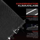 1x Kondensator Klimaanlage für Audi Q5 8RB A6 4G 2011-2018 2.0L