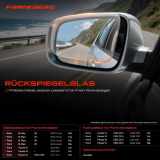 1x Spiegelglas Außenspiegel rechts für Ford Fiesta VI CB1 CCN B-Max Van JK