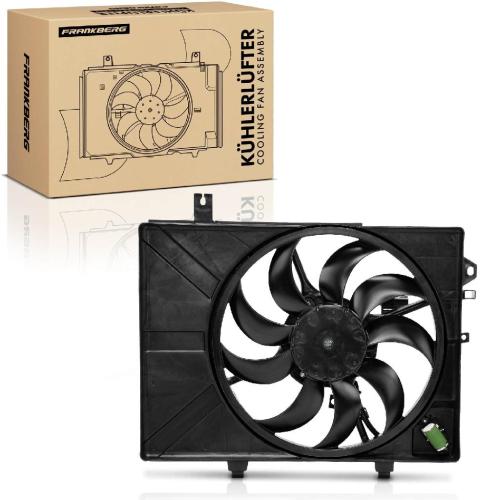 Frankberg 1x Motorkühller Einfachlüfter mit Kühlerlüfterrahmen Hyundai Getz TB 2002-2009 Bild Frankberg 1x Motorkühller Einfachlüfter mit Kühlerlüfterrahmen Hyundai Getz TB 2002-2009