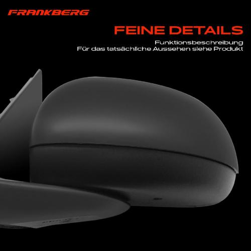 1x Außenspiegel Links für Fiat 500L 351 352 0.9L 1.2L 1.4L 1.6L Bj ab 2012 Bild 1x Außenspiegel Links für Fiat 500L 351 352 0.9L 1.2L 1.4L 1.6L Bj ab 2012