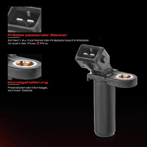 1x Kurbelwellensensor Impulsgeber für Ford Cougar Fiesta Mondeo KA Mazda 1992-2010 Bild 1x Kurbelwellensensor Impulsgeber für Ford Cougar Fiesta Mondeo KA Mazda 1992-2010