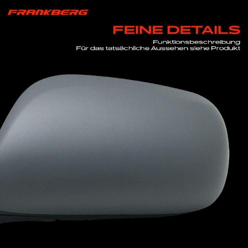 Frankberg 1x Außenspiegel Links für Toyota Yaris P9 1.0L 1.3L 1.4L 1.8L 2006-2012 Bild Frankberg 1x Außenspiegel Links für Toyota Yaris P9 1.0L 1.3L 1.4L 1.8L 2006-2012