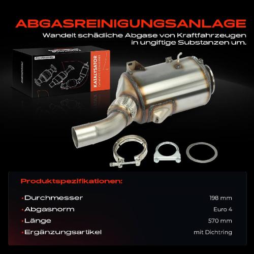 1x Partikelfilter für BMW 3er E90 E91 E92 E93 325d 5er E60 E61 X3 3.0L Bild 1x Partikelfilter für BMW 3er E90 E91 E92 E93 325d 5er E60 E61 X3 3.0L