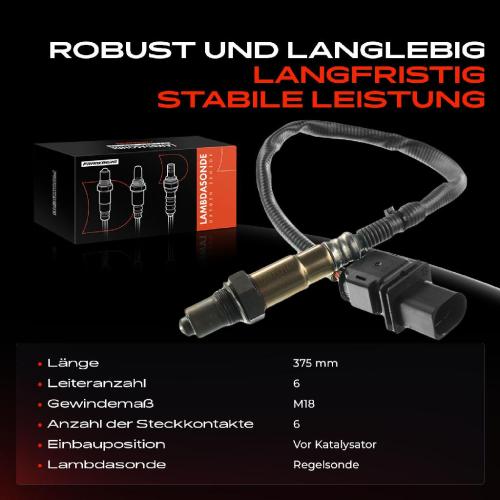 Frankberg 1x Lambdasonde Regelsonde Vor Katalysator für BMW E90 F20 E60 Mercedes-Benz W204 Citroën C3 Bild Frankberg 1x Lambdasonde Regelsonde Vor Katalysator für BMW E90 F20 E60 Mercedes-Benz W204 Citroën C3