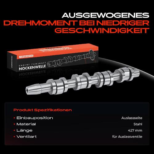 1x Nockenwelle für VW Golf V Audi A3 Mitsubishi Lancer VIII Seat Altea Bild 1x Nockenwelle für VW Golf V Audi A3 Mitsubishi Lancer VIII Seat Altea