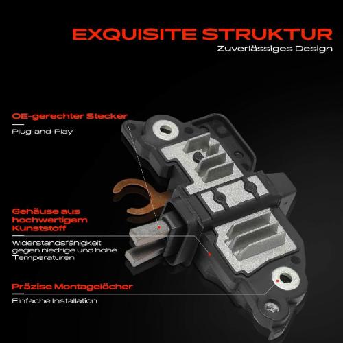 1x Lichtmaschinenregler Generatorregler für Dacia Duster Renault Clio III BR0/1 Bild 1x Lichtmaschinenregler Generatorregler für Dacia Duster Renault Clio III BR0/1