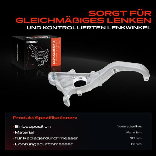 1x Achsschenkel Radaufhängung Vorderachse Links für BMW X5 E70 F15 F85 X6 E71 E72 F86 Bild 1x Achsschenkel Radaufhängung Vorderachse Links für BMW X5 E70 F15 F85 X6 E71 E72 F86