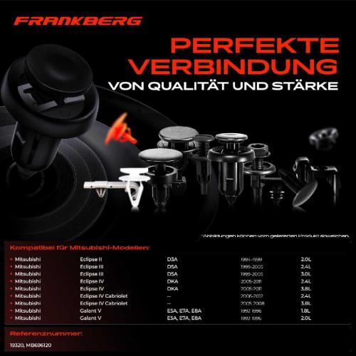 10x Befestigungsclips Türverkleidung für Mitsubishi Eclipse Galant Lancer Mirage Bild 10x Befestigungsclips Türverkleidung für Mitsubishi Eclipse Galant Lancer Mirage