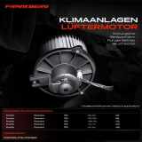 1x Gebläsemotor Innenraumgebläse für Porsche Panamera 970 2009-2016