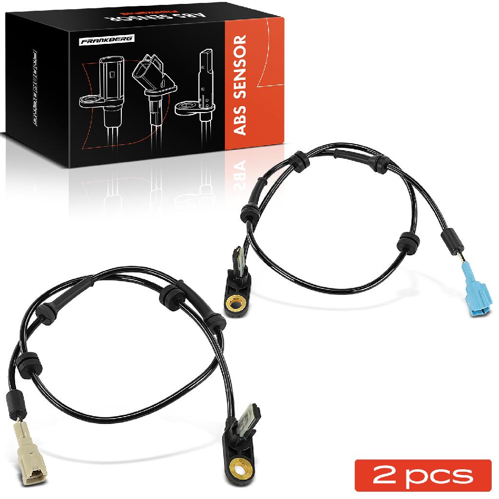 Frankberg 2x ABS Sensor Hinterachse beidseitig für Nissan Primera Hatchback Kombi 1.6L 1.8L 1.9L 2.0L 2.2L 2002