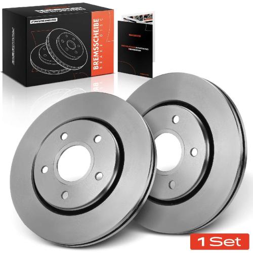 2x Bremsscheiben Vorderachse für VW Routan Chrysler Grand Voyager V Dodge Caravan Journey Fiat Freemont Bild 2x Bremsscheiben Vorderachse für VW Routan Chrysler Grand Voyager V Dodge Caravan Journey Fiat Freemont