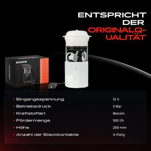 1x Kraftstoffpumpe für Fiat 500 C Panda Kasten/Schrägheck Ford KA 1.0L 1.2L 1.4L 1.1L Bj ab 2003 Bild 1x Kraftstoffpumpe für Fiat 500 C Panda Kasten/Schrägheck Ford KA 1.0L 1.2L 1.4L 1.1L Bj ab 2003