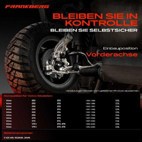 1x Querlenker Vorderachse für Volvo 850 854 850 Kombi 855 S70 874 V70 I 875 876 2.0L 2.3L 2.4L 1991-2000 Bild 1x Querlenker Vorderachse für Volvo 850 854 850 Kombi 855 S70 874 V70 I 875 876 2.0L 2.3L 2.4L 1991-2000