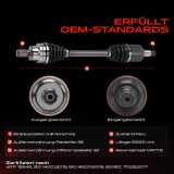 1x Antriebswelle Hinterachse Links oder Rechts für Volvo V60 I 155 2.4L 2012-2018