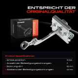 1x Türfeststeller Türfangband Türstopper Hinten für Peugeot 607 9D 9U 2000-2011 2.0L 2.2L 2.7L 3.0L