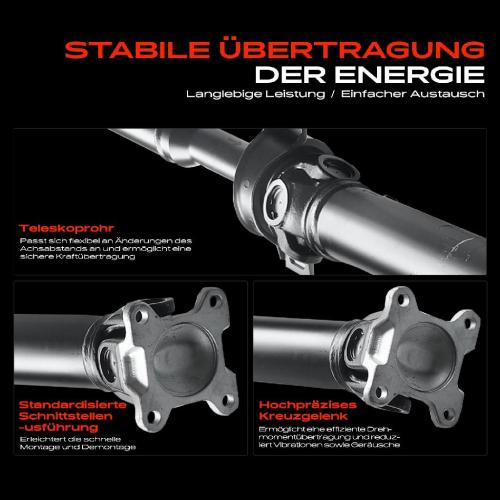 Frankberg 1x Kardanwelle Gelenkwelle Hinterachse für Mercedes-Benz Viano W639 Vito Bus Vito/Mixto Kasten 2006-2014 Bild Frankberg 1x Kardanwelle Gelenkwelle Hinterachse für Mercedes-Benz Viano W639 Vito Bus Vito/Mixto Kasten 2006-2014