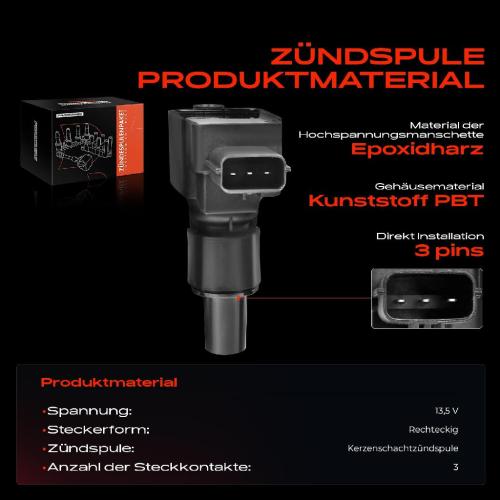 1x Zündmodul Zündspule für Mazda RX-8 FE SE 1.3L 2003-2012 Bild 1x Zündmodul Zündspule für Mazda RX-8 FE SE 1.3L 2003-2012