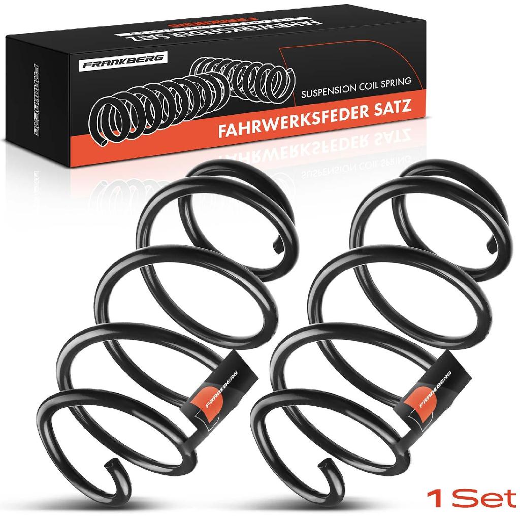 Frankberg 2x Fahrwerksfeder Vorderachse f r VW Tiguan 5N Caddy III Caddy IV SA 2C 2007-2020