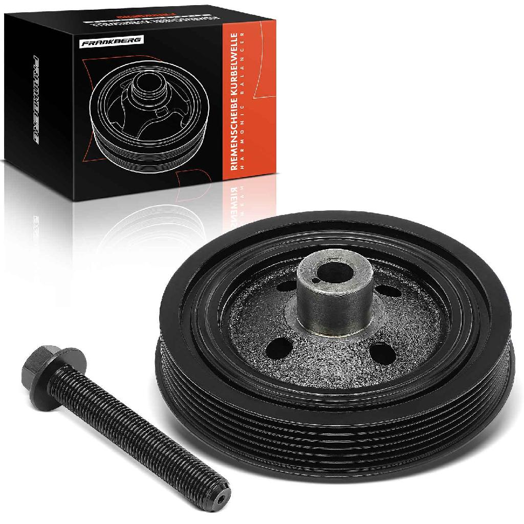 1x Riemenscheibe Kurbelwelle für Ford Fiesta JA J3 JV Focus DAW DNW 1.8L 1998-2005